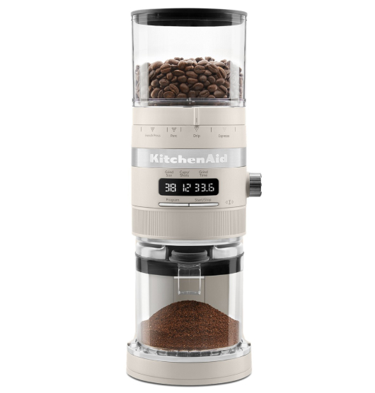 A Burr Coffee Grinder in Milkshake.