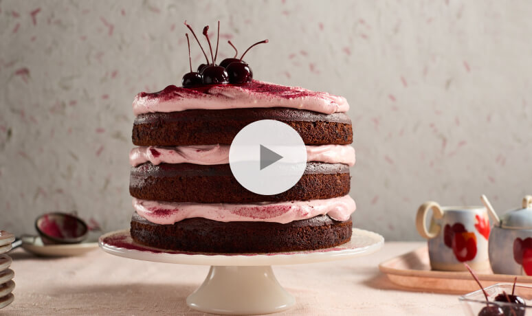 Double chocolate beet cake.