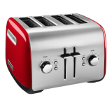 A KitchenAid® 4-Slice Toaster.
