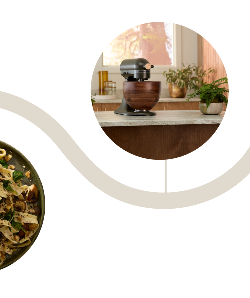 A wavy timeline demonstrating how the design series was chosen.