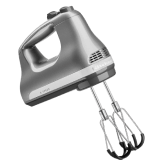 A KitchenAid® 6-Speed Hand Mixer.