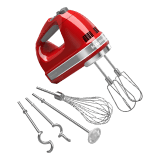A KitchenAid® 9-Speed Hand Mixer.