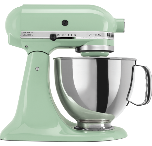 A KitchenAid® Artisan® Series Stand Mixer in Beetroot.