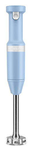 A KitchenAid® Cordless Variable Speed Hand Blender.
