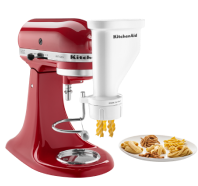 A KitchenAid® Stand Mixer with Attachment.