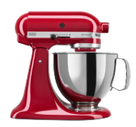 A KitchenAid® Stand Mixer.