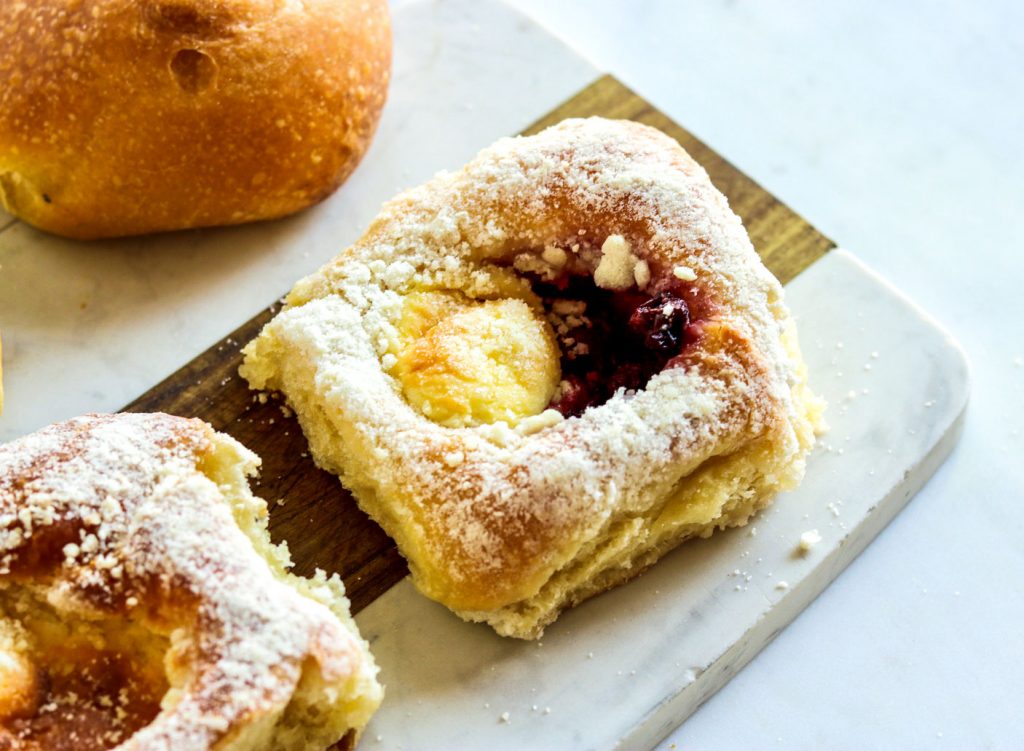 Sweet kolaches.