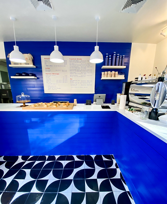 The interior of Brooklyn Kolaches.