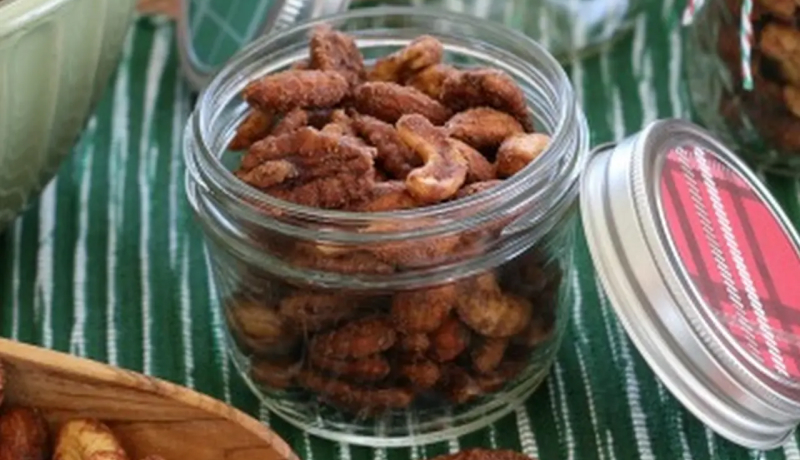 Spiced Holiday Nuts