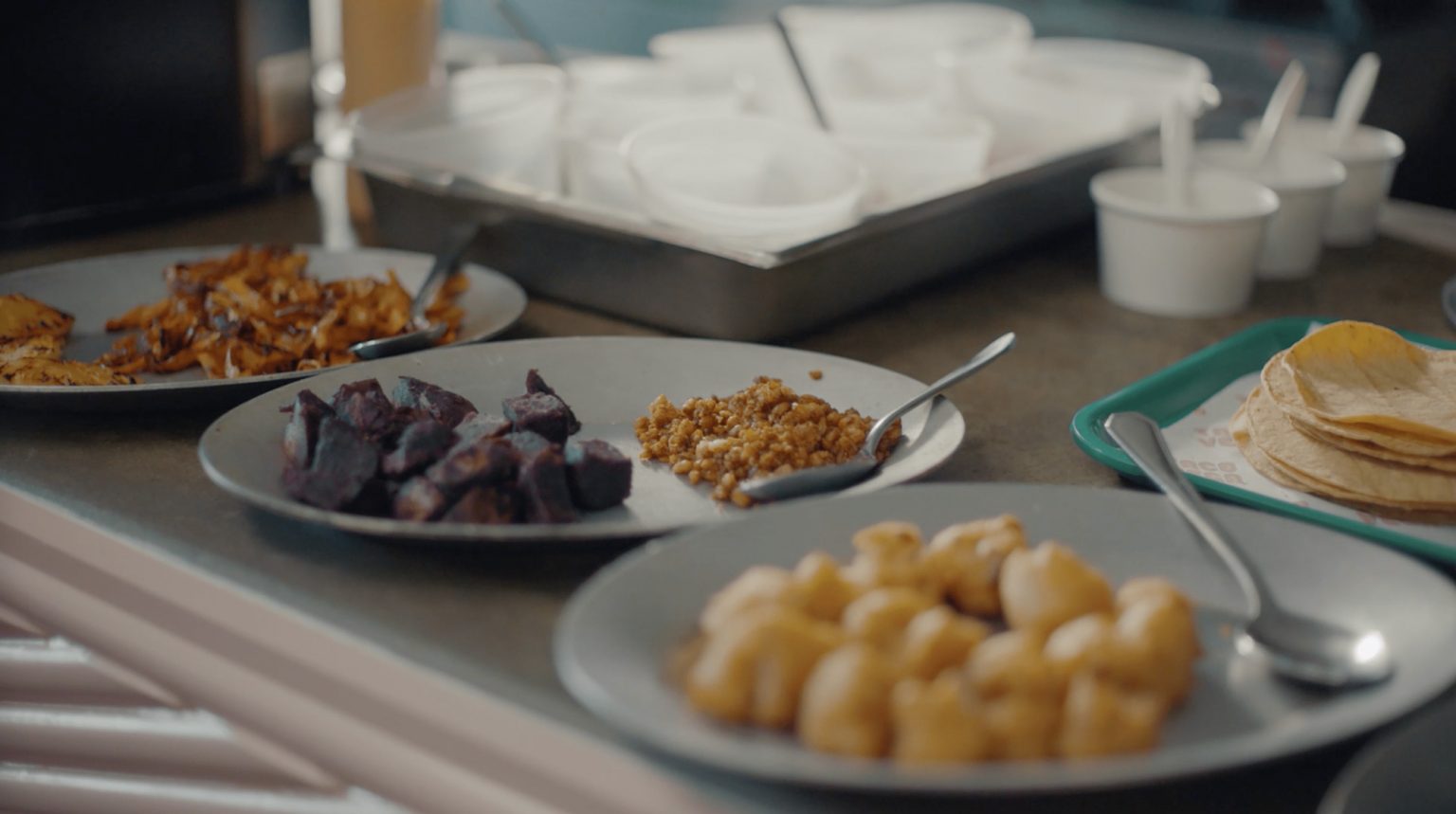 The ingredients incorporated into the tacos of Taco Vega.