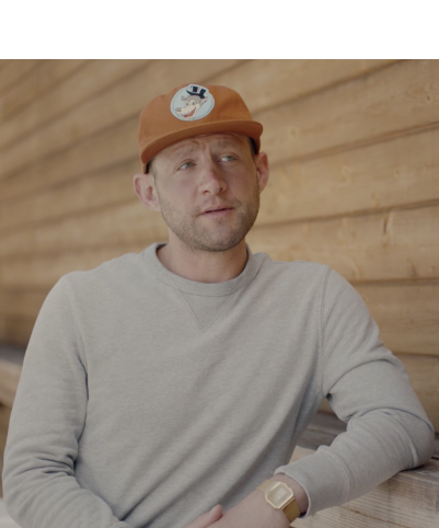 A candid photo of Jason Eisner.