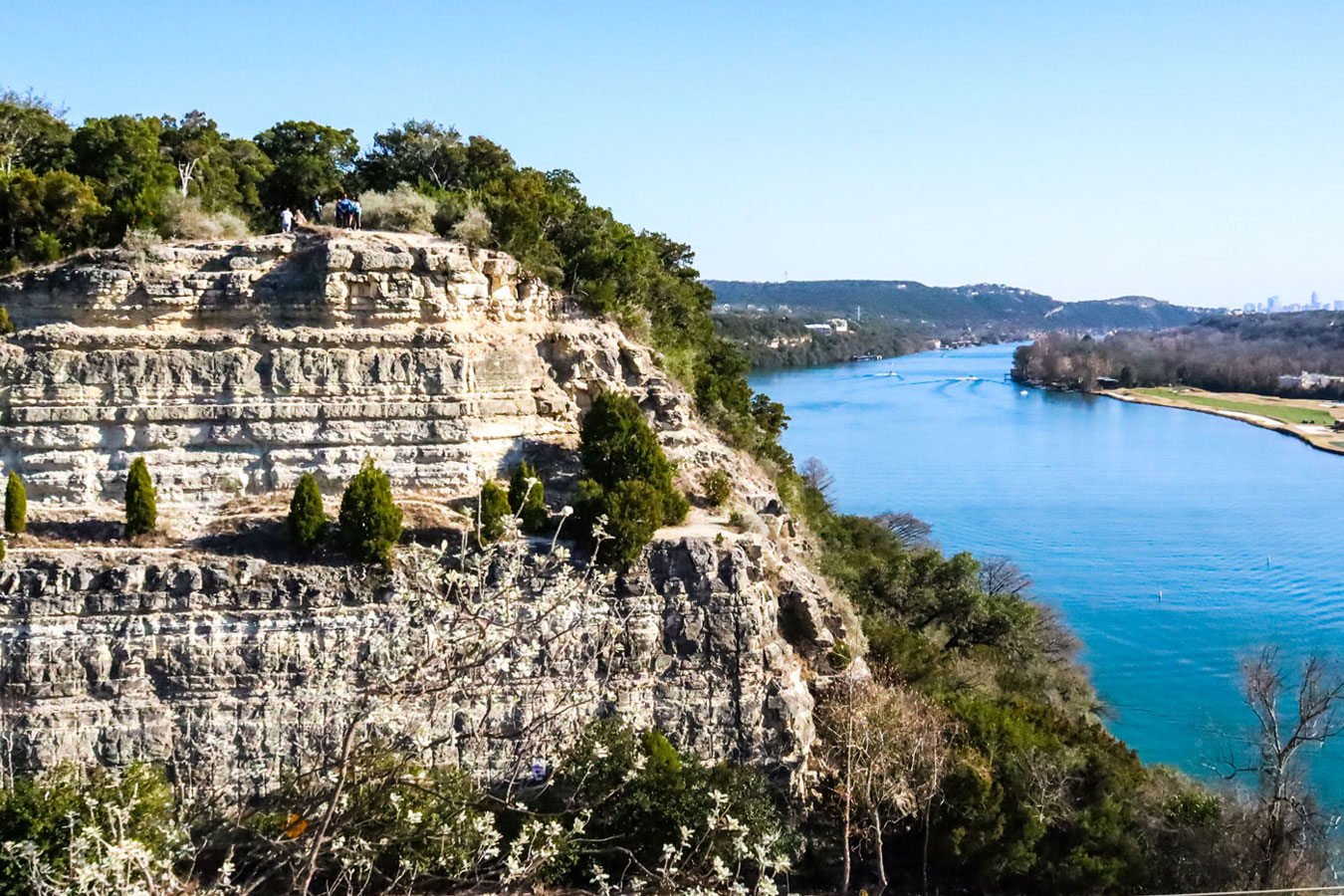 Highway 360's scenic overview.