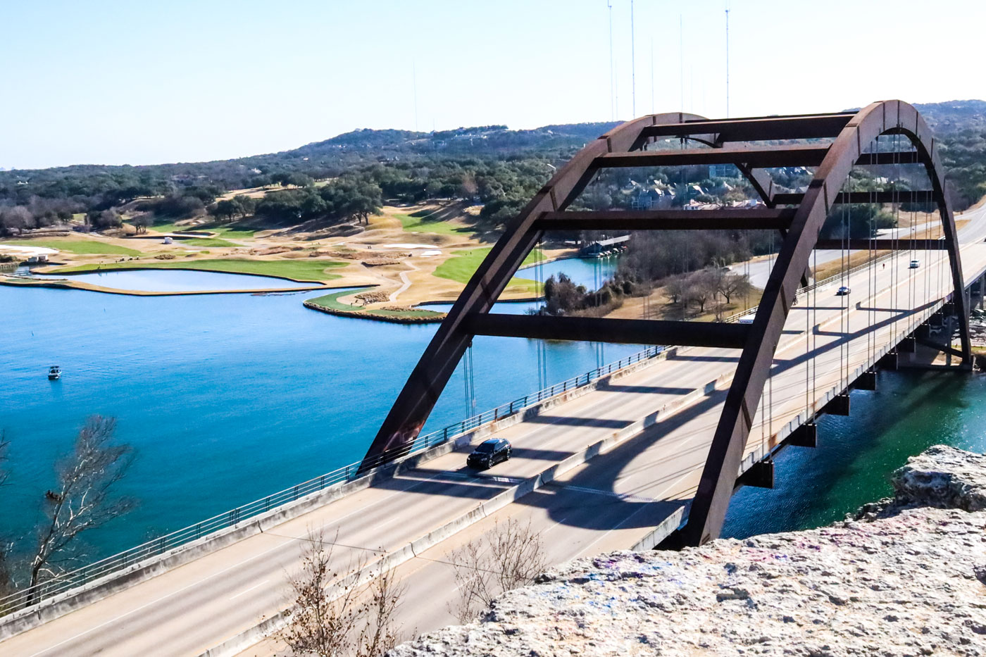 Pennybacker bridge.