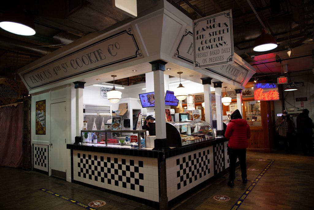 The Famous 4th Street Cookie in Philadelphia’s Reading Terminal Market.