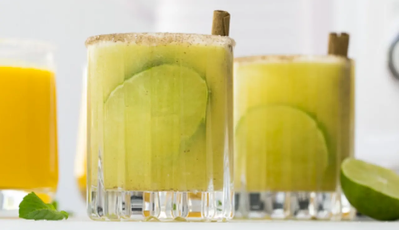 Freshly Squeezed Juice Cocktail (and Mocktail!)