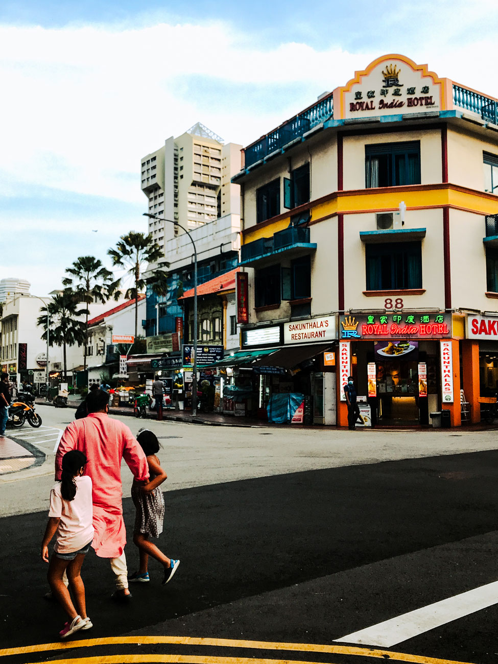 The stalls of Little India.