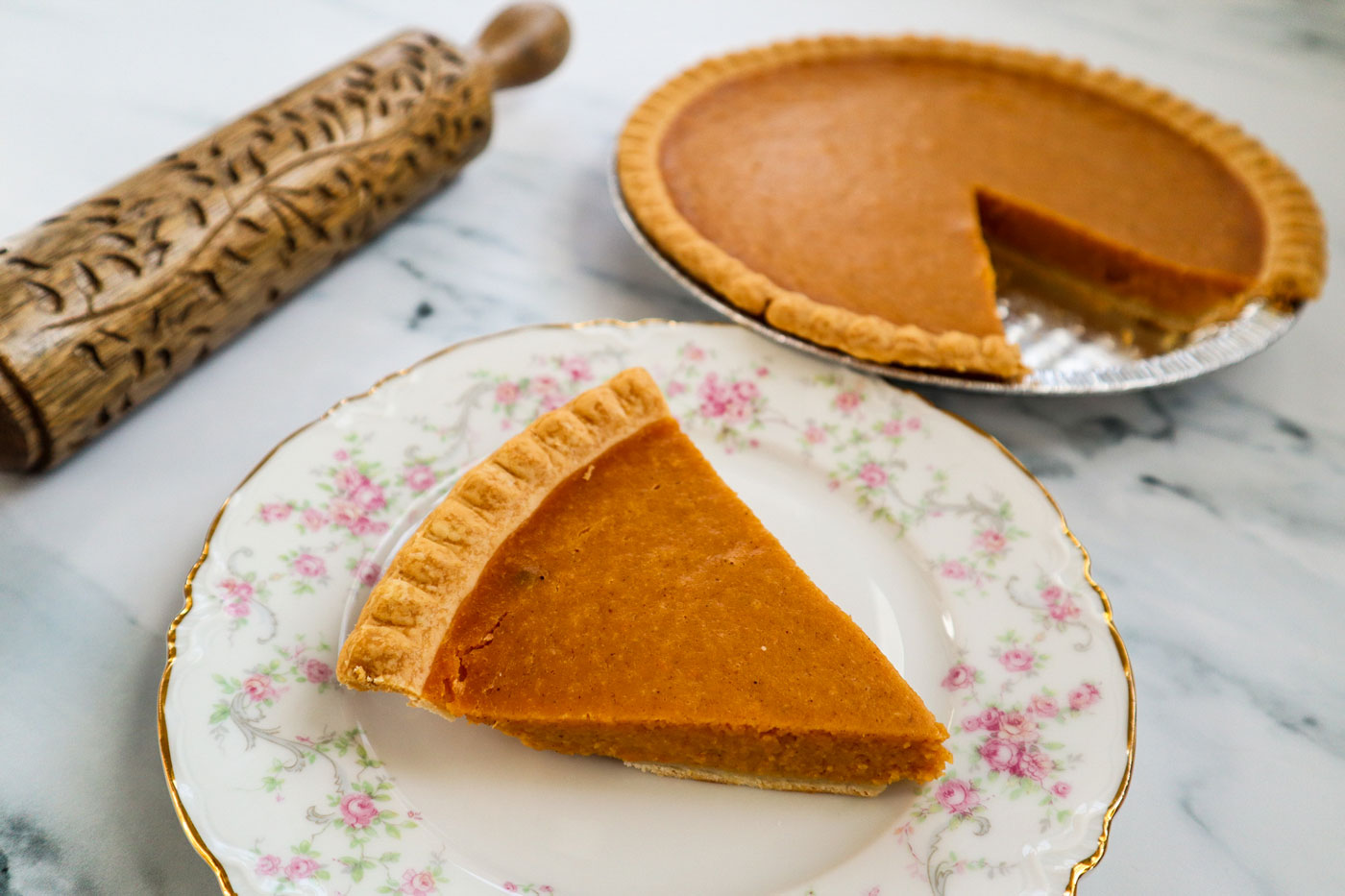 A neat slice of pie.