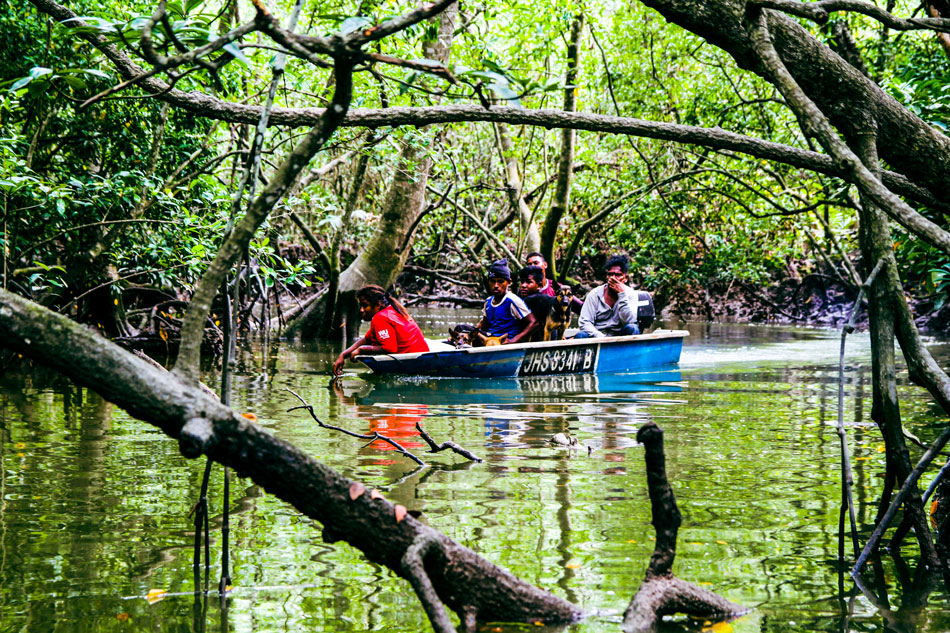 Fishermen on a boat.