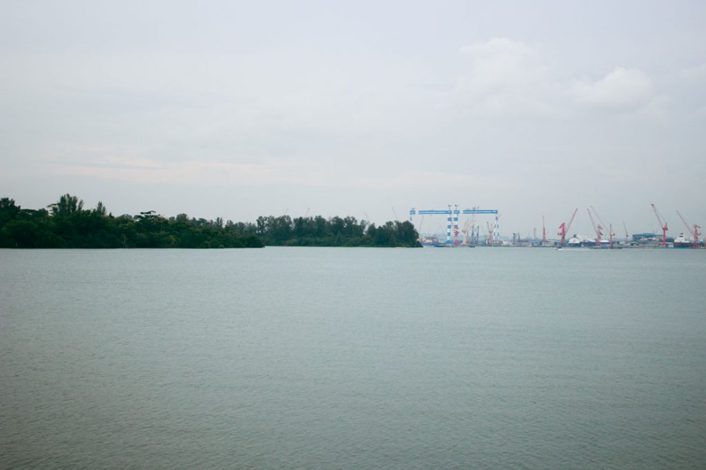 Palau Seletar or Seletar Island.