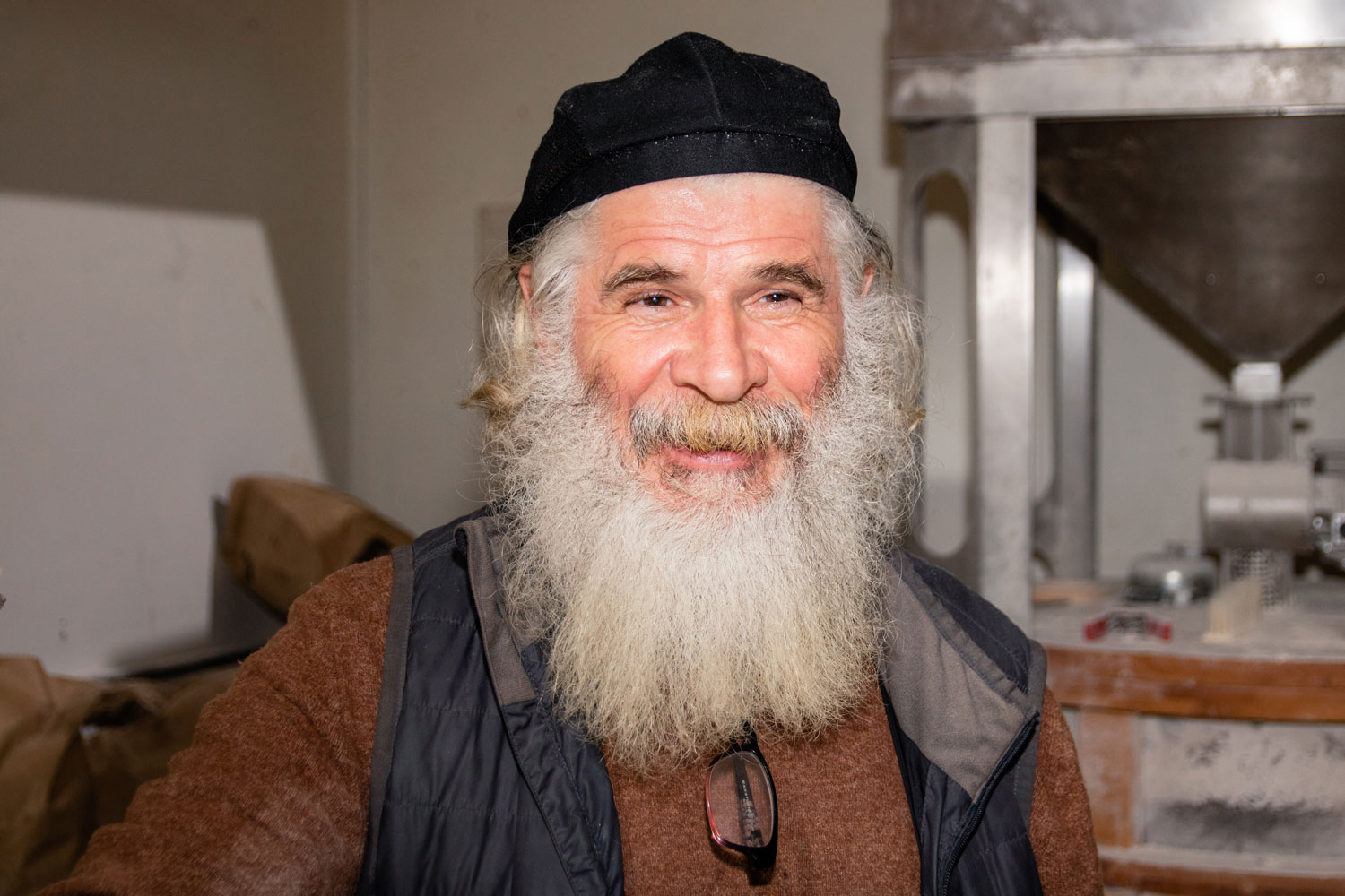 A candid photo of Richard Bourdon.