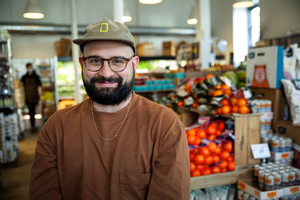 Vincent Finazzo smiling for a photograph.
