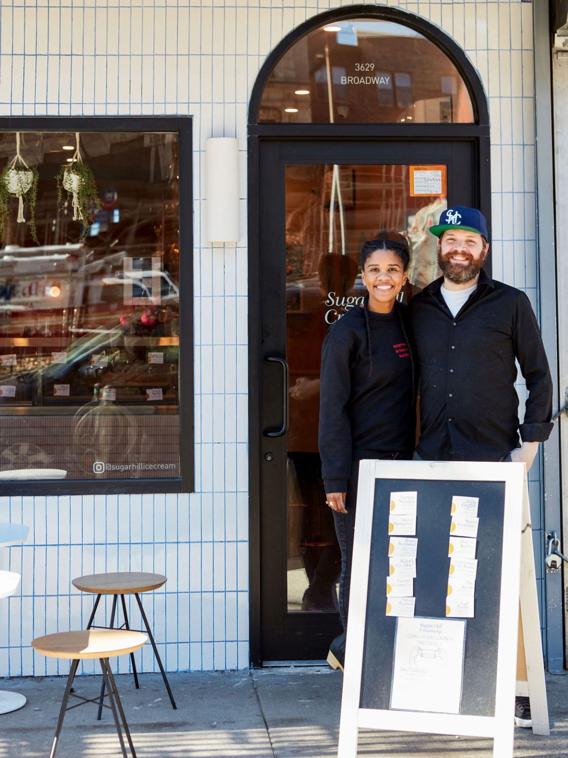 Petrushka and Nick posing for a photo.