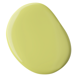 A paint chip featuring the Kyoto Glow color.
