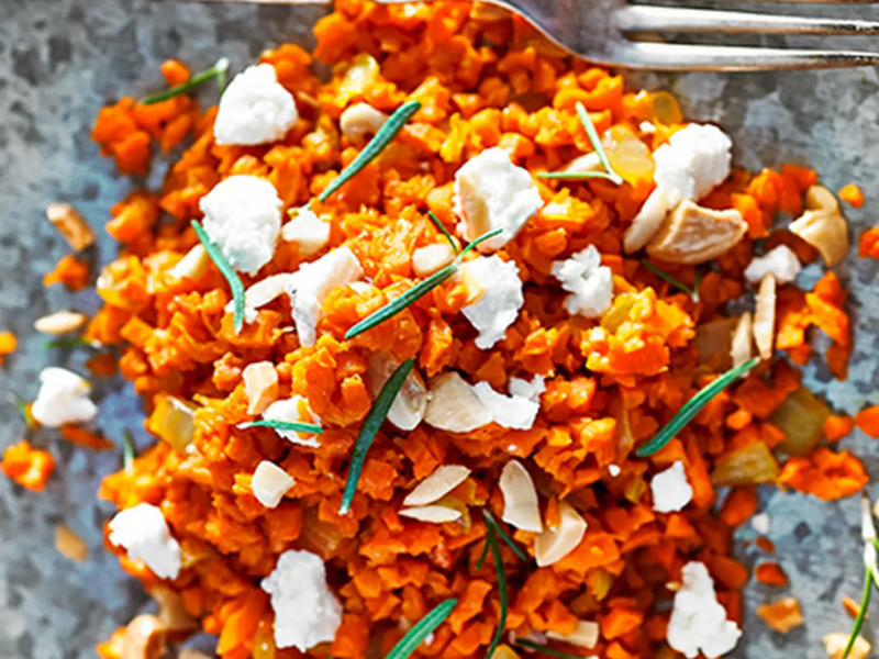 Sweet potato risotto