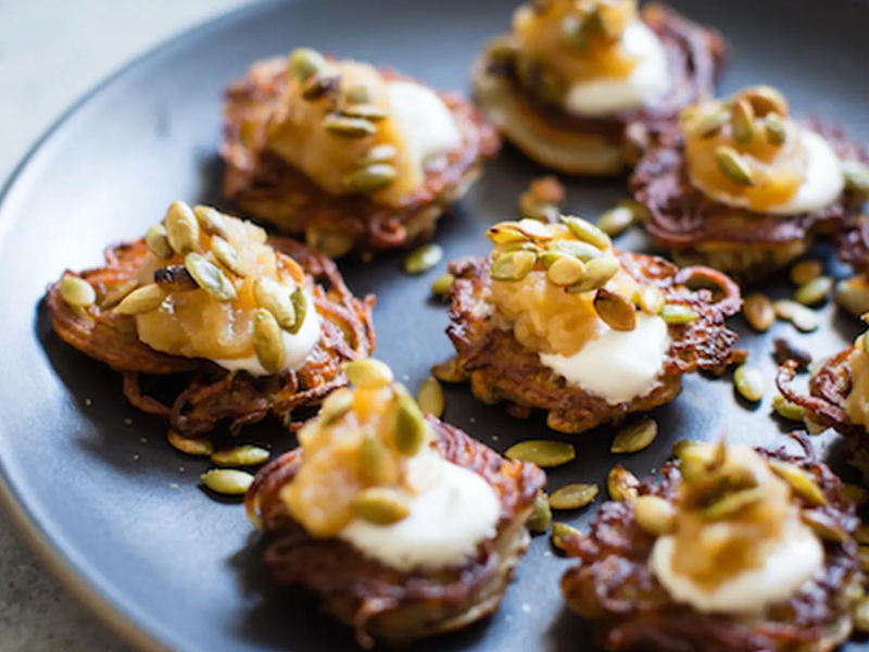 Sweet potato pancakes