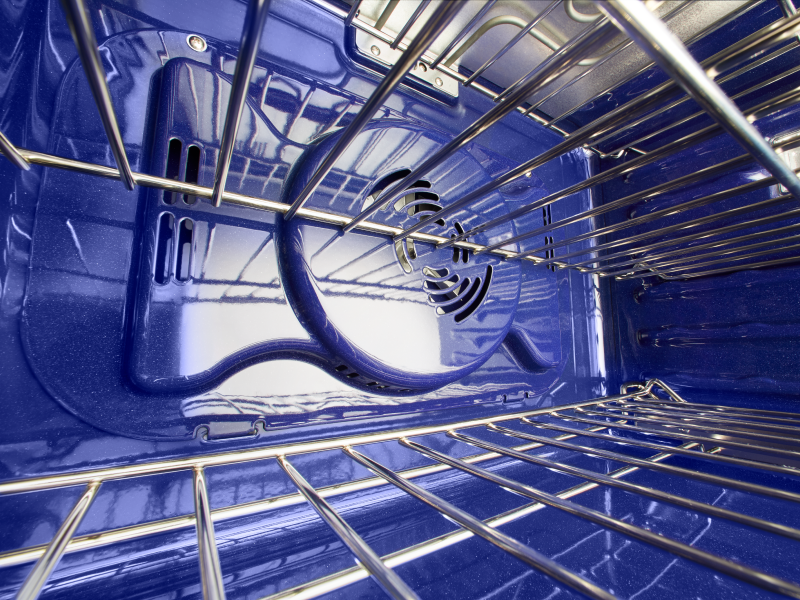 Oven interior Oven interior