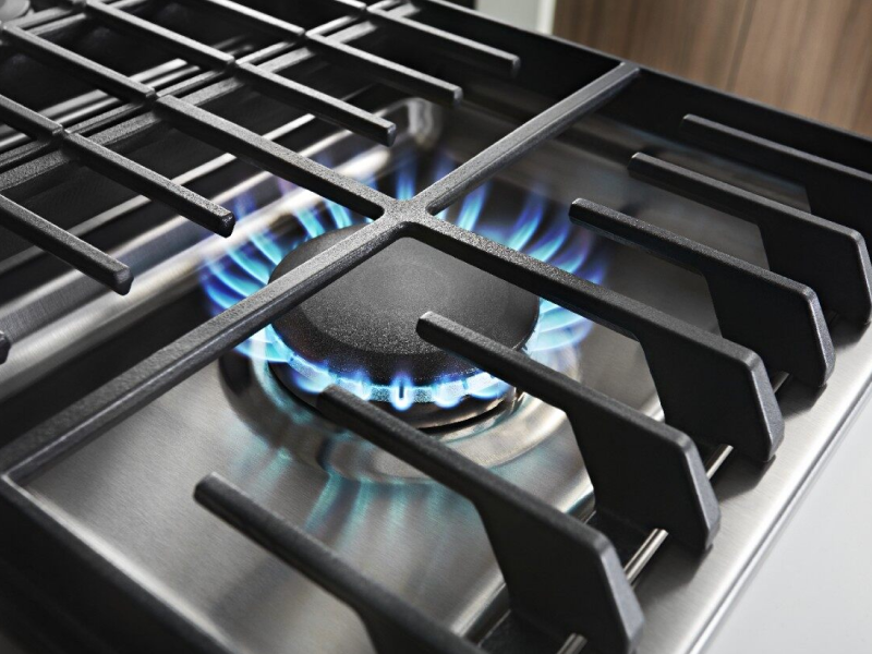 Gas cooktop burner