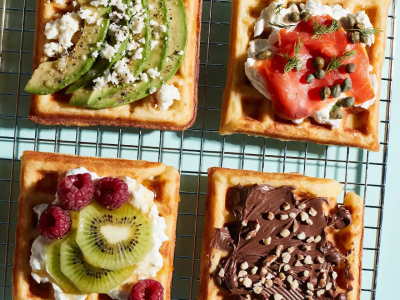 Mashed potato waffle image from Yummly