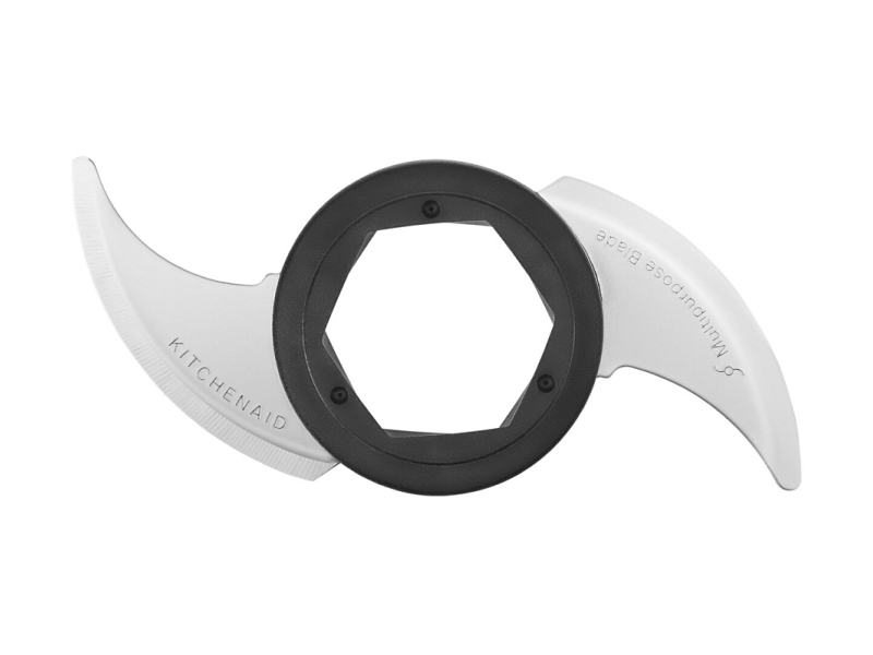 The Multi-Purpose Stainless Steel Blade of a KitchenAid® food processor The Multi-Purpose Stainless Steel Blade of a KitchenAid® food processor