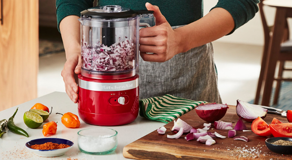 KitchenAid® Food Chopper with onions