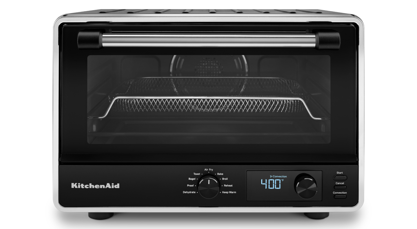 A KitchenAid® countertop oven A KitchenAid® countertop oven