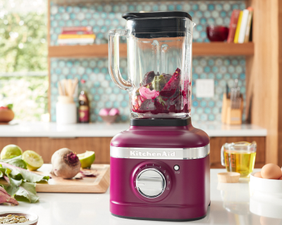 A beetroot KitchenAid® blender.
