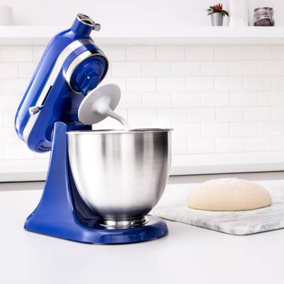 KitchenAid® stand mixer with dough hook attachment
