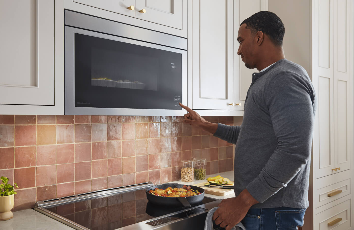 KitchenAid brand microwave