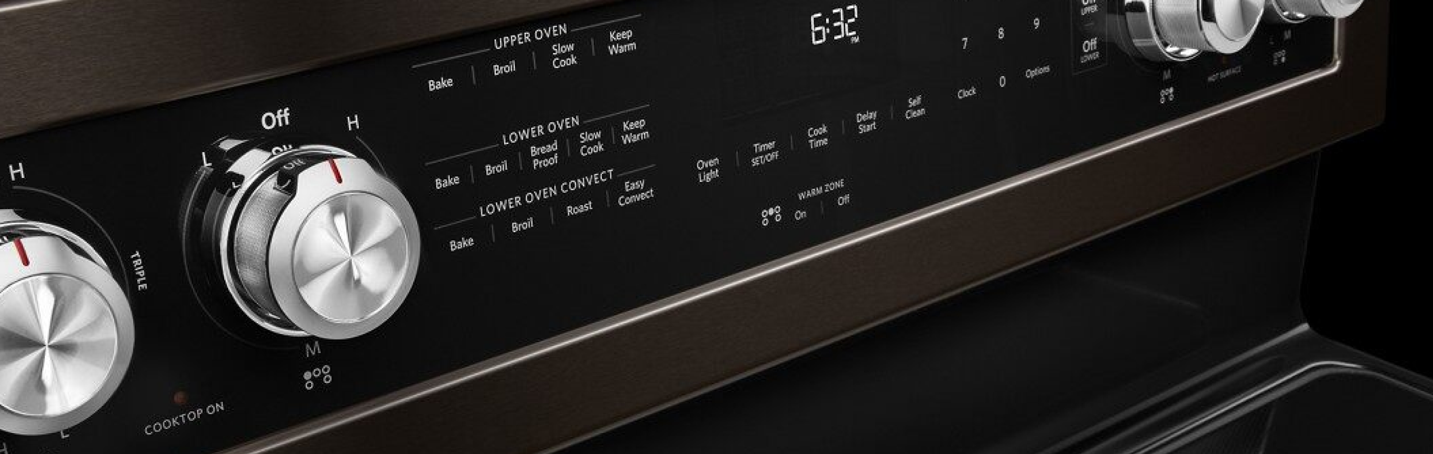 Oven settings for KitchenAid® wall oven