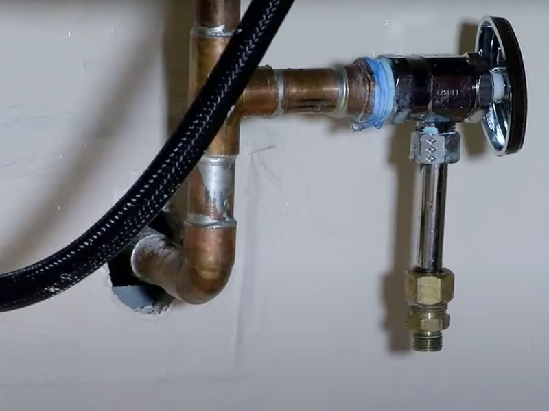 image of water shut-off plumbing image of water shut-off plumbing