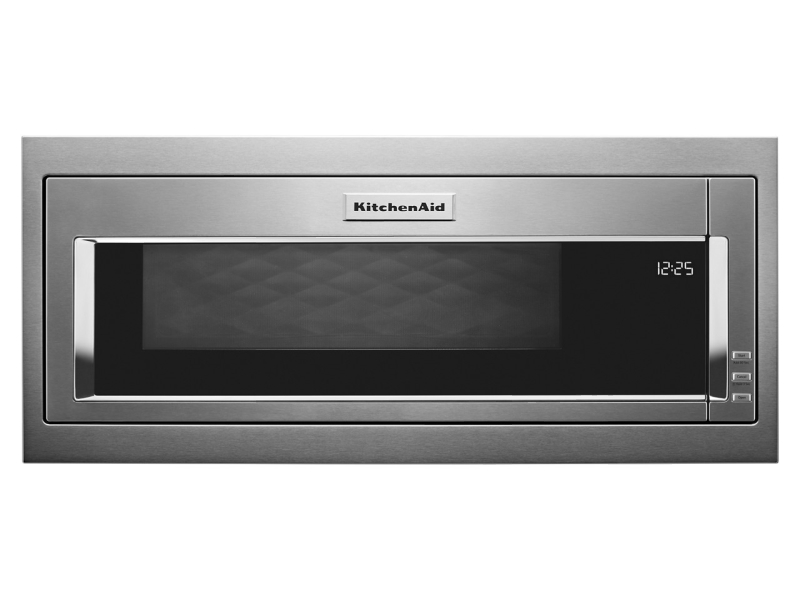 KitchenAid® 1000 Watt Built-In Low Profile Microwave with Slim Trim Kit
