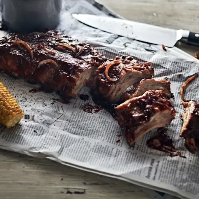 Baby back pork ribs falling apart