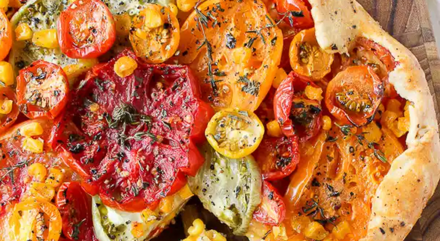 Tomato and Sweet Corn Tart Tomato and Sweet Corn Tart