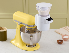 A KitchenAid Color of the Year 2025 Stand Mixer In Butter