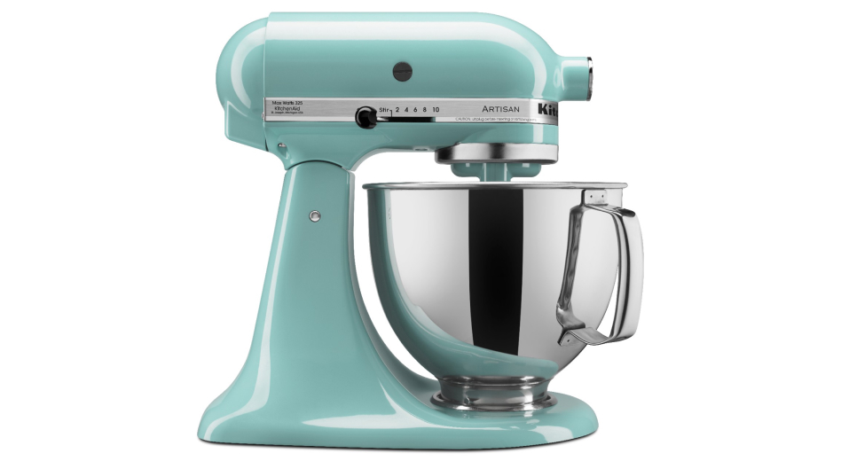 A KitchenAid® tilt-stand mixer A KitchenAid® tilt-stand mixer