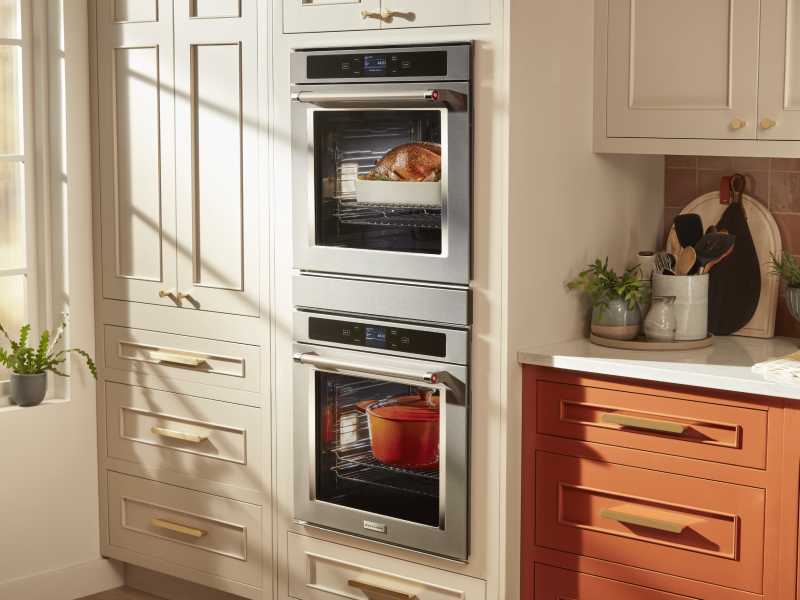 KitchenAid® stainless steel double wall oven KitchenAid® stainless steel double wall oven