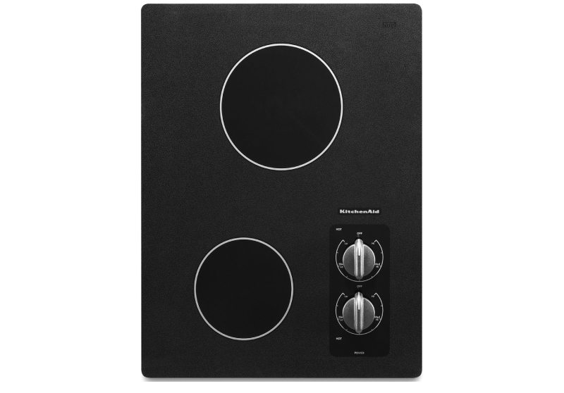 A KitchenAid® 15" electric cooktop