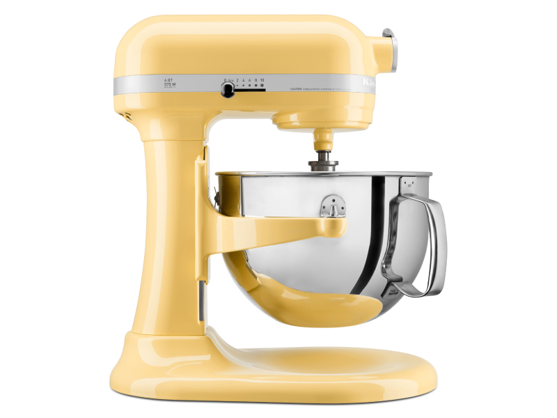 Majestic yellow KitchenAid® stand mixer