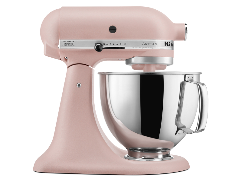 Feather pink KitchenAid® stand mixers
