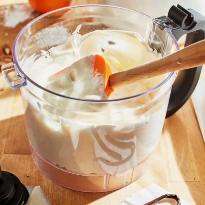 Greek yogurt in food processor